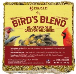Heath Mfg Bird Blend Seed Cake Bell 7oz