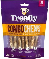 TreatlyBeefhideCmbChewCknSm