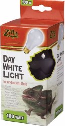 Zilla Incandescent Day White Heat Reptile Bulb 100W