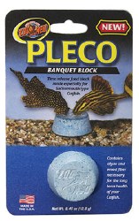 Zoo Med Lab Pleco Banquet Block Fish Food .45oz