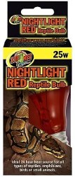 ZooMedLab Night Light Red Reptile Bulb 100W