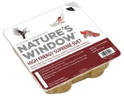 Natures Window High Energy Supreme Suet, Wild Bird Suet, 11.25oz