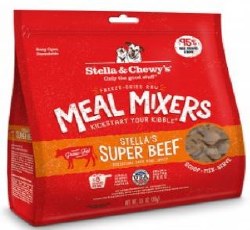 Stella & Chewy's Freeze Dried Super Beef Meal Mixers 3.5oz