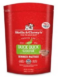 Stella & Chewy's Frozen Patties with Duck Duck Goose 3lb