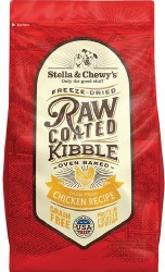 Stella & Chewy's Freeze Dried Raw Coated Cage Free Chicken Recipe Grain Free Dry Dog Food 3.5lb