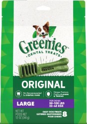 Greenies Dental Orignal Large 8 count