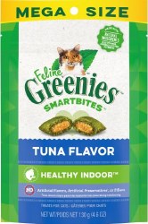 Greenies Feline Smart Bites Tuna, Cat Treat, 2.1oz