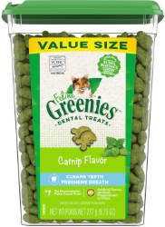 Greenies Feline Catnip, Cat Treat, 9.75 oz