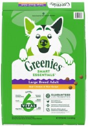 Greenies Chicken for Large Breed, Dry Dog Food, 15lb