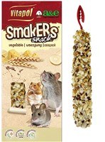 Smakers Strawberry Small Animal Treat Sticks, 2 treats
