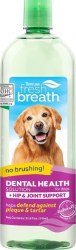 Tropiclean Fresh Breath Dental Care with Hip and Joint Support Water Additive 33.8oz