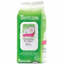 TropiClean Pet Wipes 100 Count