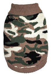 Camouflage Sweater for Dog, Medium