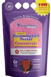 Sweet-Nectar Hummingbird Concentrate Bag, Clear, 1.5L