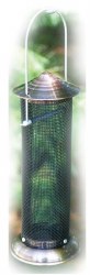 Audubon Mini Metal Thistle Seed Screen Wild Bird Feeder, Copper, 1 2lb Capacity