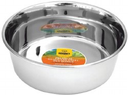 Advance Pet Heavy Stainless Steel Dish, Dog Bowls, 1Pt