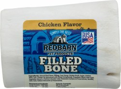 RedBarn Naturals Filled Bone, Chicken, Dog Natural Bones, Small