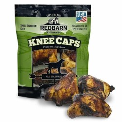 RedBarn Knee Cap Chews Bagged, Dog Natural Chews, 4 Pack