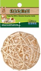 Ware Willow Stick Ball, Small Animal Chew, Medium