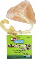 Ware Himalayan Salt on a Rope Mineral Lick for Small Animals, 1oz