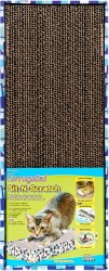 Ware Corrugated Sit-N-Scratch, Cardboard, Cat Furniture Scratchers, 19.5 inch x 7.75 inch x 2.25 inch, Regular