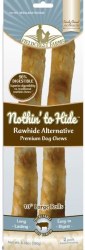 Fieldcrest Farms Nothin to Hide Rawhide Alternative Beef Rolls, 10 inch, 2 count