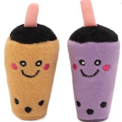 Zippy Claws NomNomz Catnip Milk Tea snd Taro, Small, 2 pack