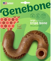 Benebone Tripe Bone, Beef Tripe, Large