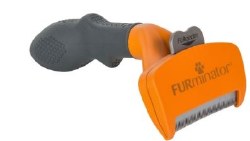 Furminator Short Hair Deshedding Brush with Skin Guard for Dogs, Medium