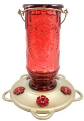 Classic Brands Vintage Hummingbird Feeder, 20oz