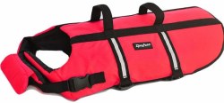 Zippy Paws Adventure Life Jacket, Red Black, Dog Seasonal, Large