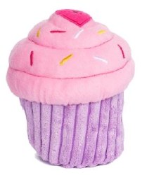 Zippy Paws Fairytale Cupcake, Pink, Dog Toys, Medium