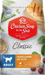 Chicken Soup for the Soul Classic Chicken and Rice Recipe Adult, Dry Cat Food, 4.5lb