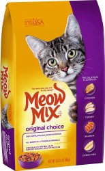 Meow Mix Original Choice, Dry Cat Food, 6.3lb