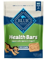 Blue Buffalo Health Bars Baked with Apple and Yogurt Dog Treats 16oz