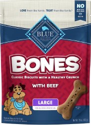 Blue Buffalo Bone Beef Biscuit Dog Large