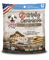 Loving Pets Grain Free Peanut Butter Dental Sticks 6oz