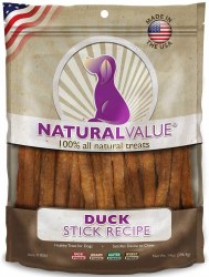 Loving Pets Soft Chew Duck Sticks, Dog Treats, 14oz