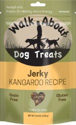 Walk About Kangaroo with Sweet Potato Jerky Dog Treats 7oz