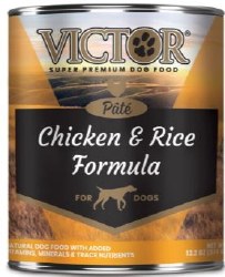 Victor Chicken and Rice Recipe Canned, Wet Dog Food, 13.2oz
