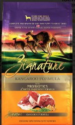 Zignature Limited Ingredient Formula Kangaroo and Chickpea Recipe Grain Free Dry Dog Food 4 lbs