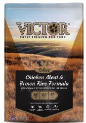 Victor Select Chicken Meal and Brown Rice Dry Dog Food 5lb