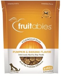 Fruitables Pumpkin and Banana Baked Dog Treats 7oz