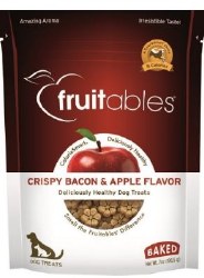 Fruitables Bacon and Apple Baked Dog Treats 7oz