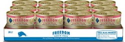Blue Buffalo Freedom Grain Free Small Breed Formula Chicken Recipe Canned Wet Dog Food Case of 24, 5.5oz. Cans