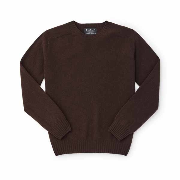 filson crew neck guide sweater