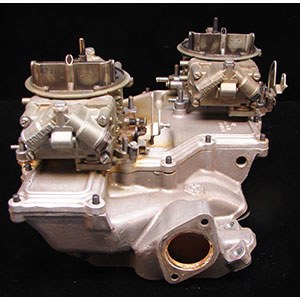 1967 1968 1969 Camaro Crossram Intake Manifold & Carbs GM Experimetal 1967, 1968, 1969 NOS