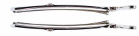 1967 Camaro & Firebird Vent Window Channels Show Quality Re-Chromed Original GM
