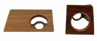 69 70 Camaro NOS AM & AM/FM Radio Woodgrain Trim Plates