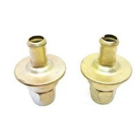 1969 Camaro Chevelle Nova Smog Check Valves Pair Restored & Replated GM